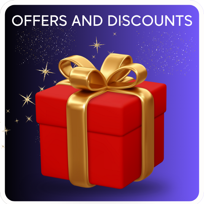 Offers and discounts